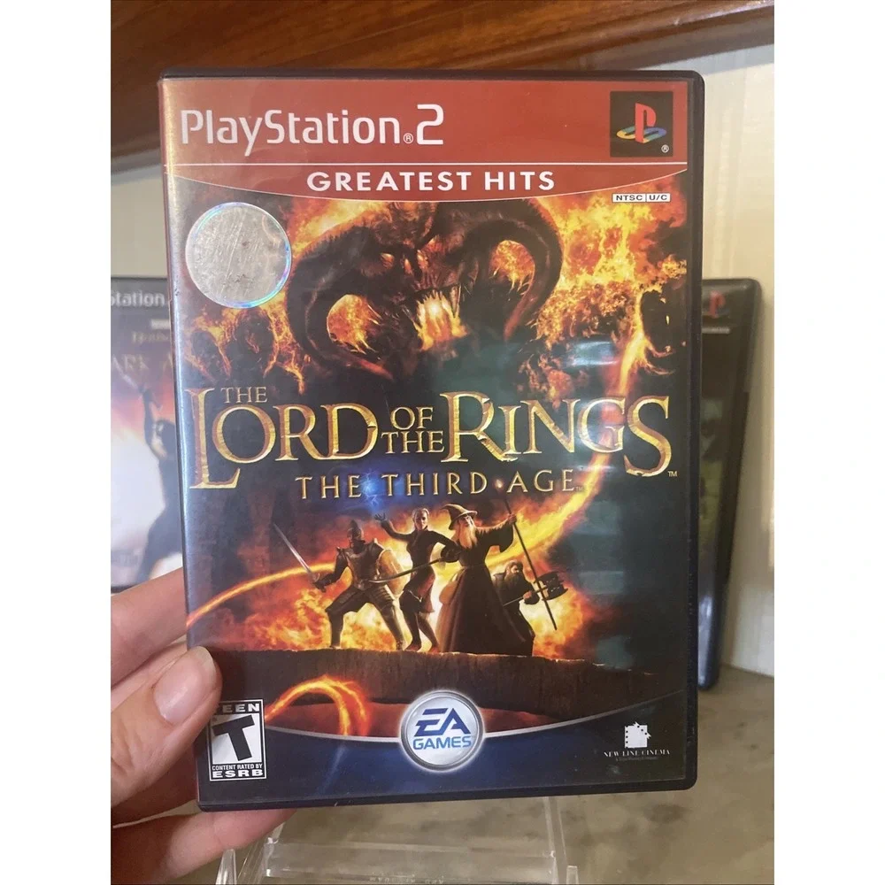 PS2 - The Lord of the Rings: The Third Age Sony PlayStation 2 Complete Memory